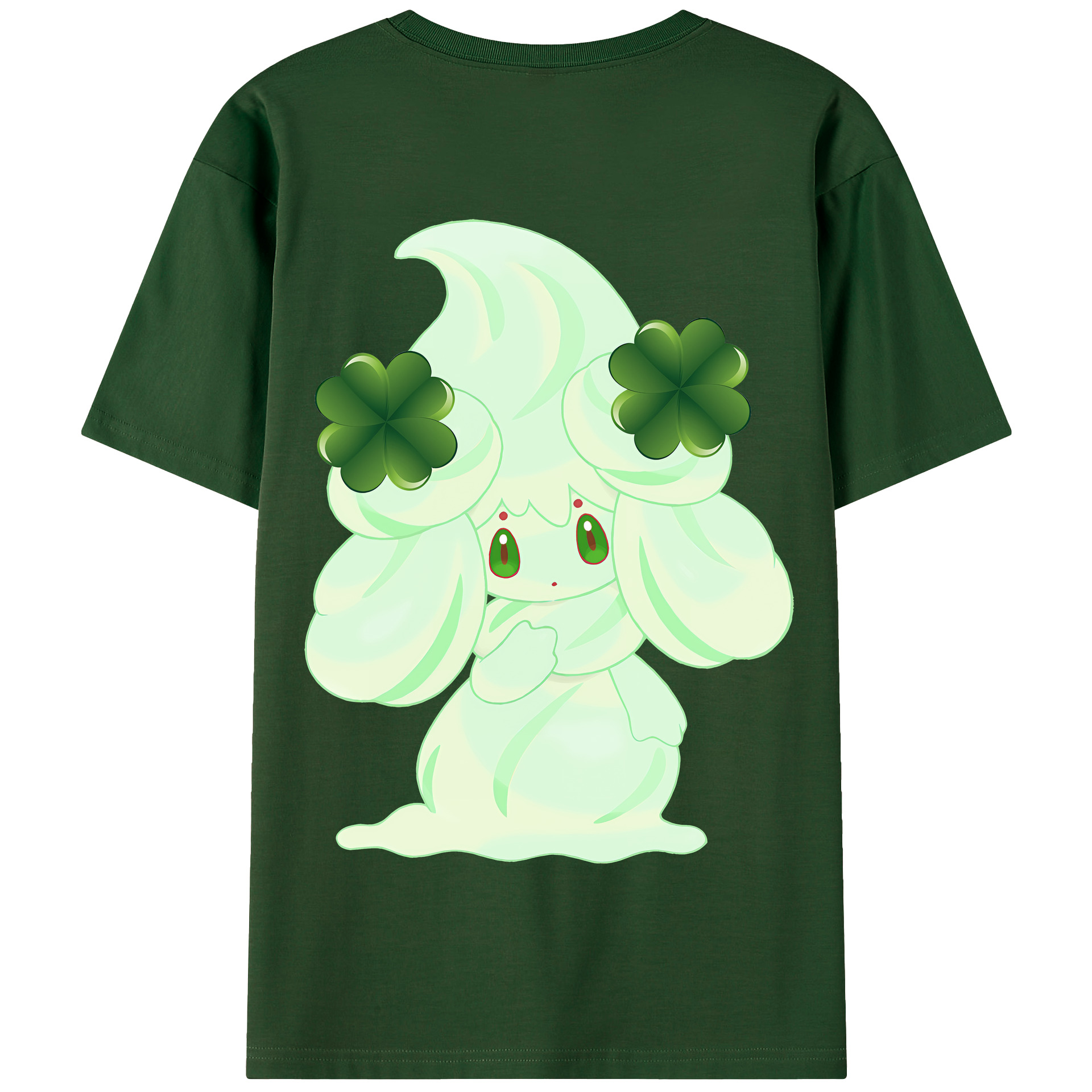 （画像用） ポケットモンスター Pokémon 綿100％半袖Tシャツ（背面プリント）